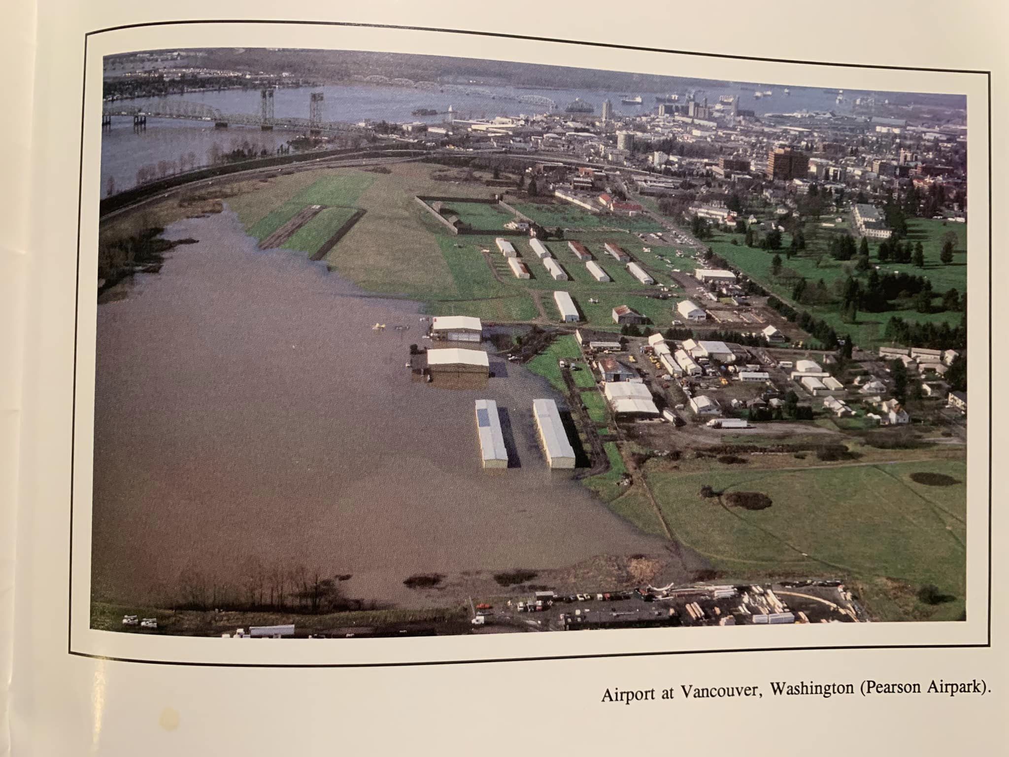 Flooding at Pearson Field in 1996